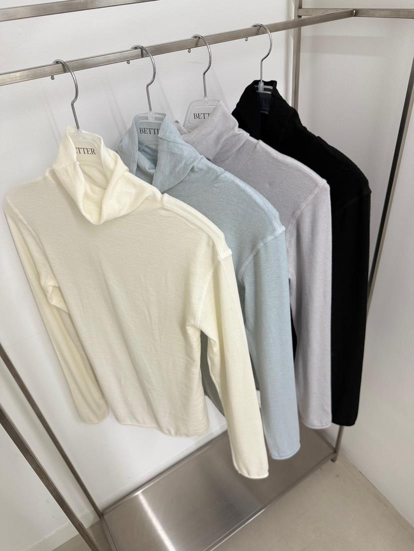 BETTER韓國代購㊣女裝新品時尚熱賣25秋冬人氣真品推薦長袖T恤BETTER長袖T恤