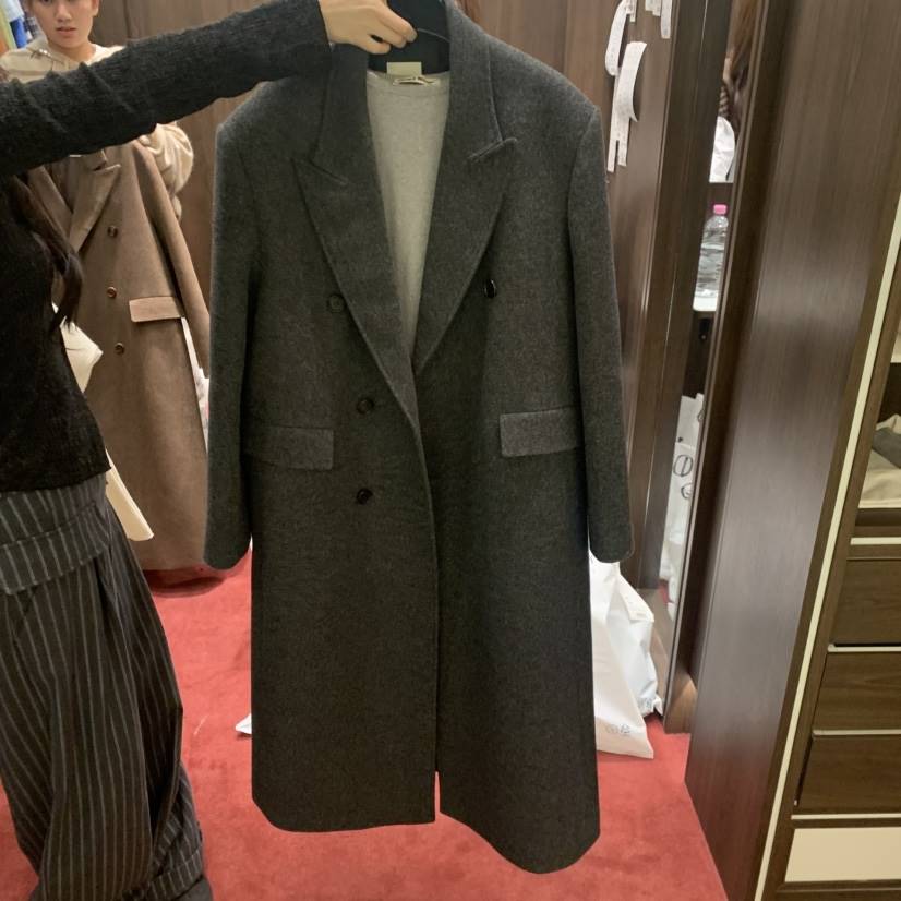 PEANUT BUTTER東大門㊣代購女裝新品職業時尚人氣中長款大衣PEANUT BUTTER中長款大衣