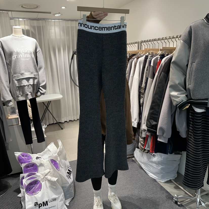 THE LOT東大門㊣代購女裝新品職業時尚熱賣真品休閑褲緊身褲THE LOT/	LOT休閑褲