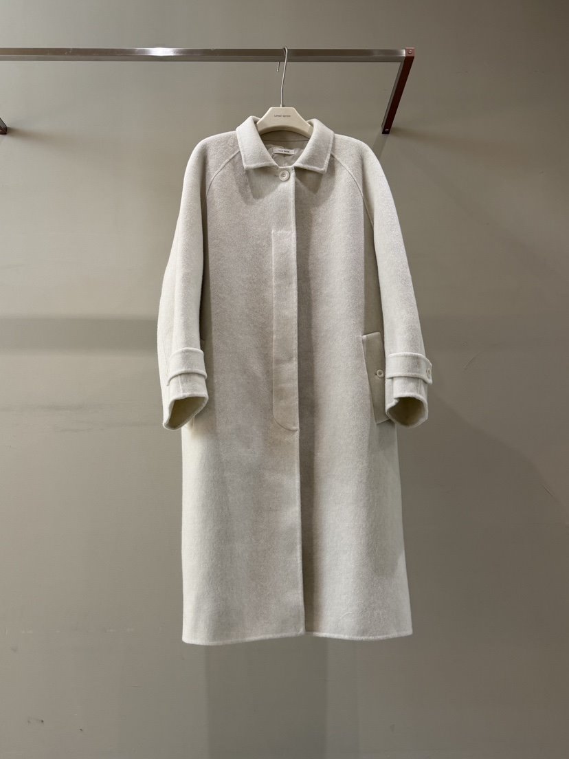 LIMED SPRUCE東大門㊣直郵女裝新款推薦人氣25秋冬中長款大衣LIMED SPRUCE中長款大衣