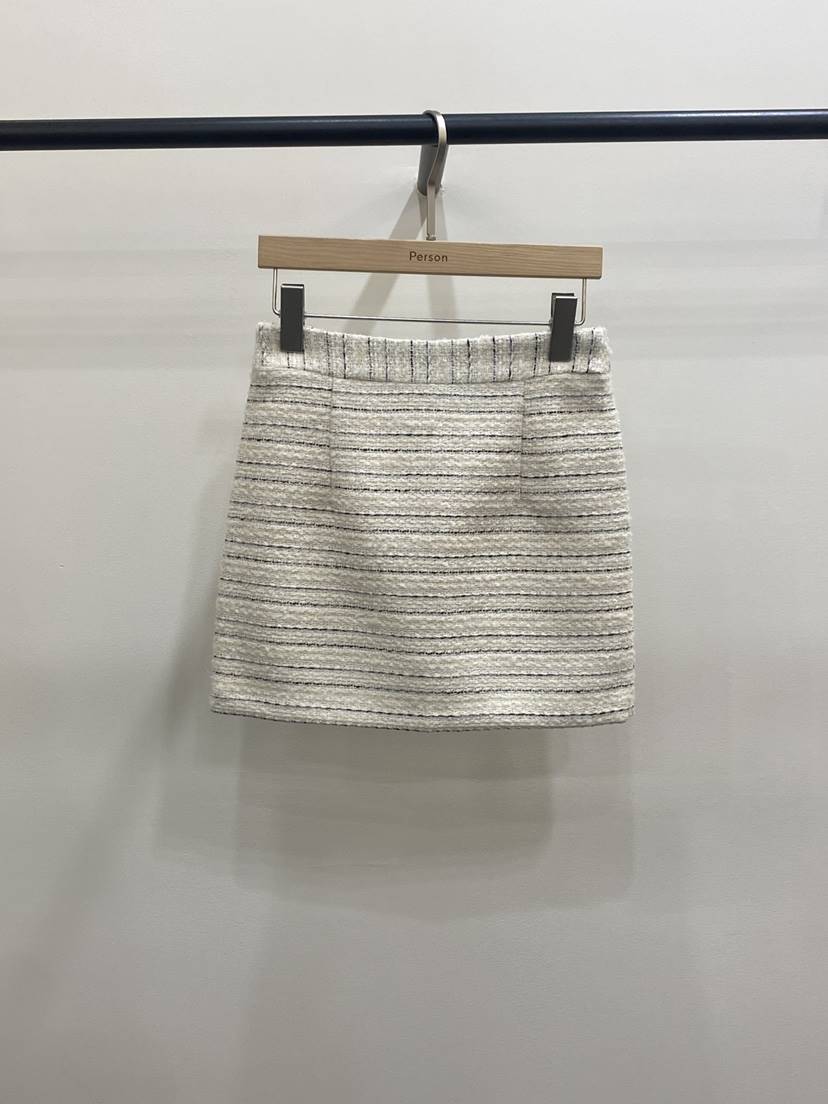 PERSON韓國直郵㊣女士新品25秋冬真品熱賣職業推薦時尚短裙PERSON短裙