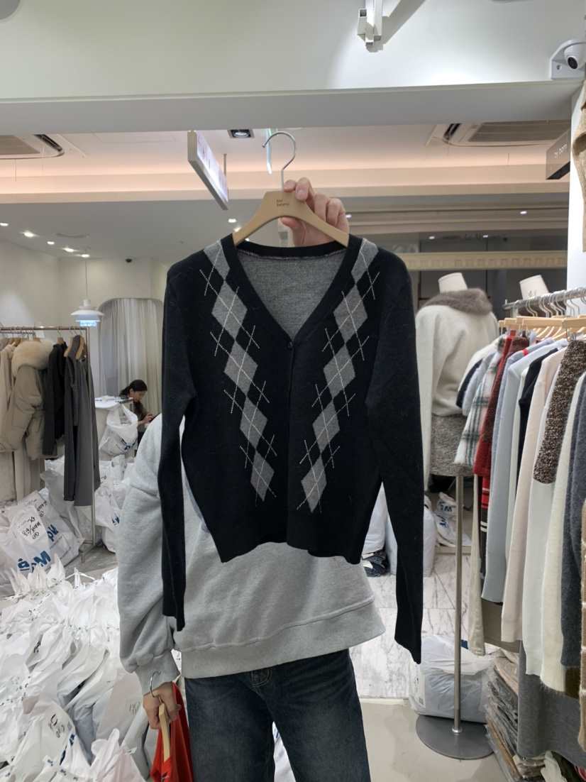 BY BOMI東大門㊣實拍女裝新款25秋冬推薦休閑針織衫羊毛衫BY BOMI針織衫