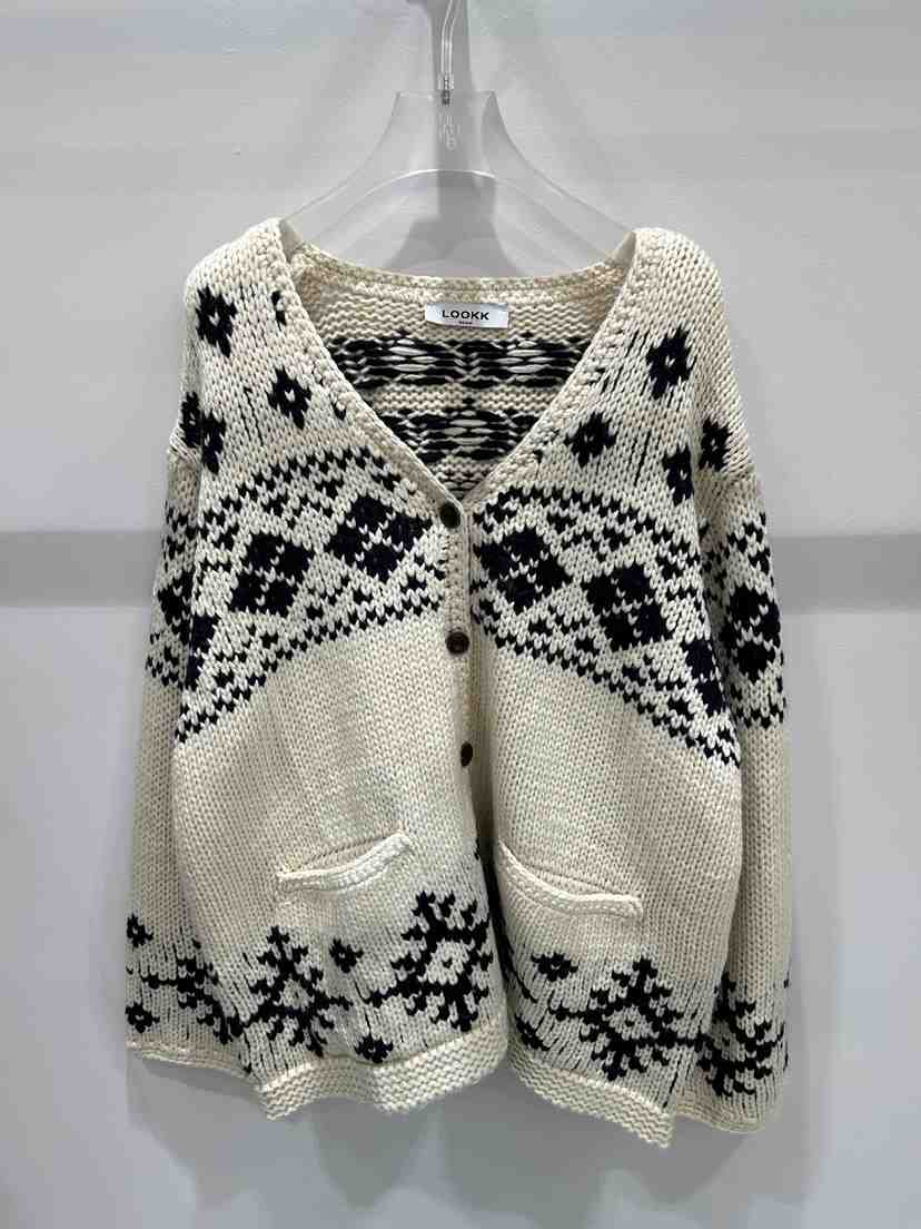 LOOKK韓國代購㊣女裝新款推薦人氣休閑真品職業熱賣25秋冬針織衫LOOKK針織衫