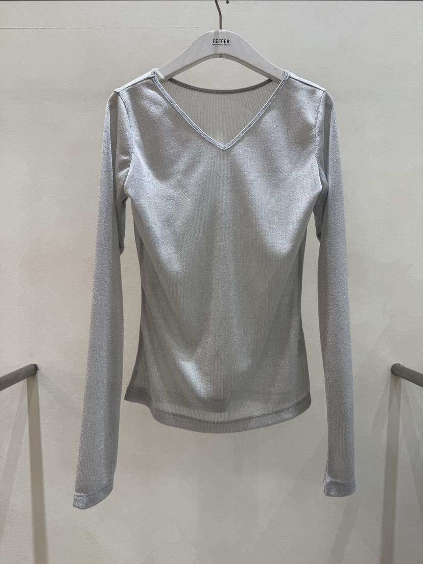 FEFFER東大門㊣代購女裝新品25秋冬休閑熱賣職業推薦長袖T恤FEFFER長袖T恤