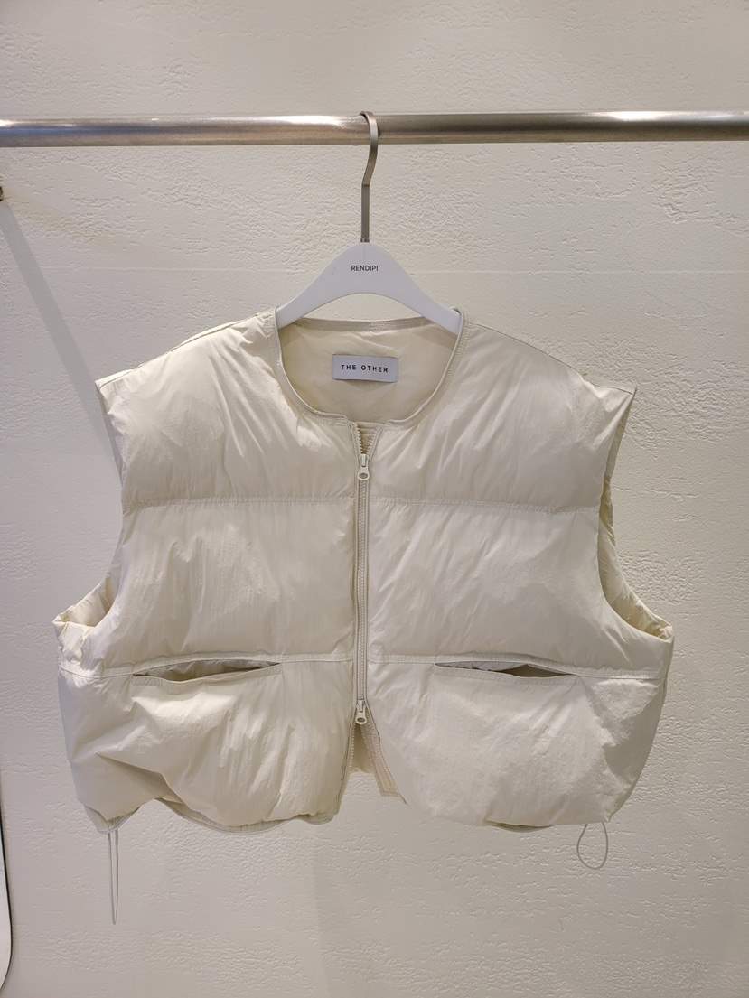 THE OTHER東大門㊣代購女裝新品25秋冬人氣真品熱賣馬甲鴨絨THE OTHER馬甲