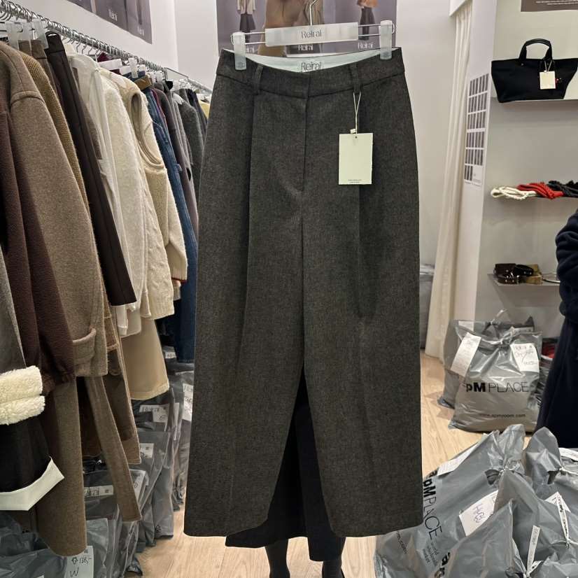 REIRAI東大門㊣實拍女裝新品熱賣人氣時尚真品25秋冬休閑褲Reirai休閑褲