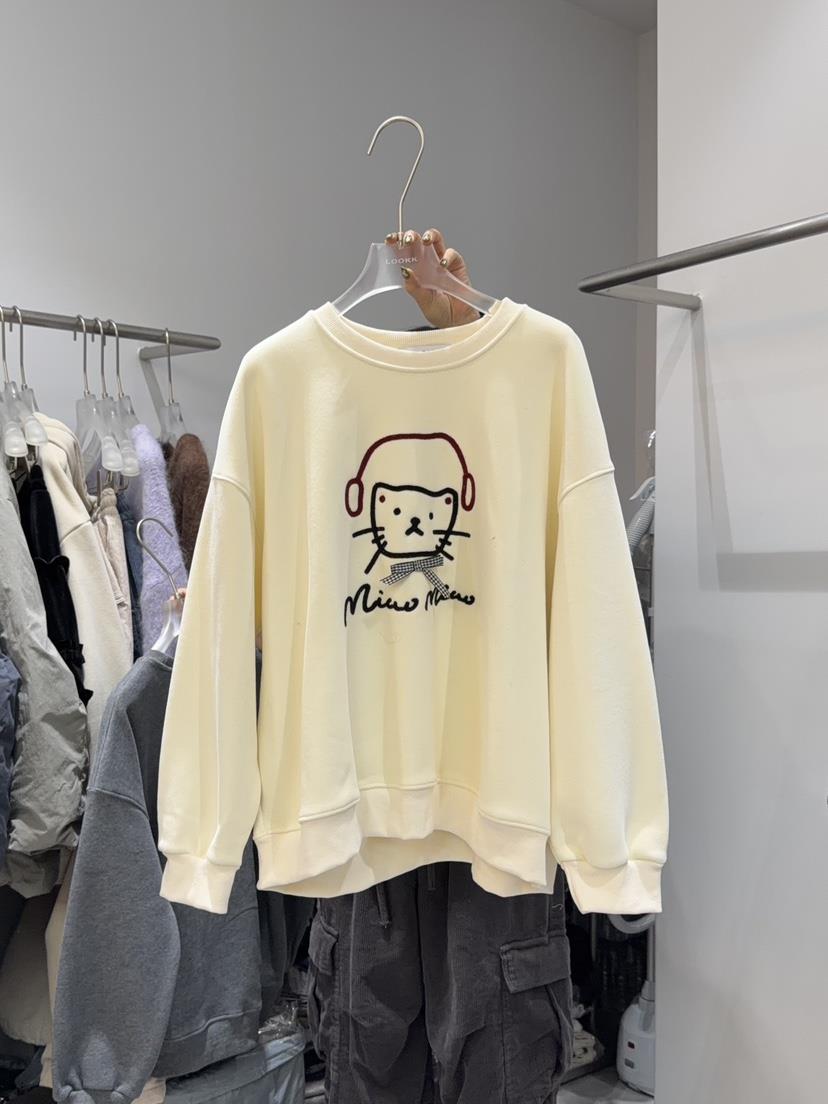 LOOKK韓國代購㊣女士新款25秋冬人氣真品時尚推薦熱賣休閑衛衣LOOKK衛衣