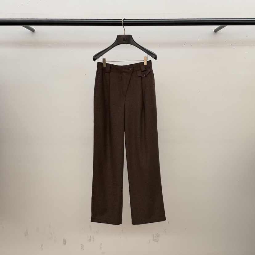 ID東大門㊣實拍女士新品真品推薦時尚人氣熱賣休閑休閑褲口袋ID休閑褲