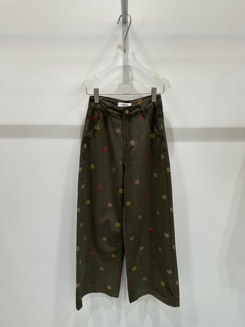 LOOKK韓國直郵㊣女士新款人氣真品時尚熱賣推薦25秋冬休閑褲加絨LOOKK休閑褲