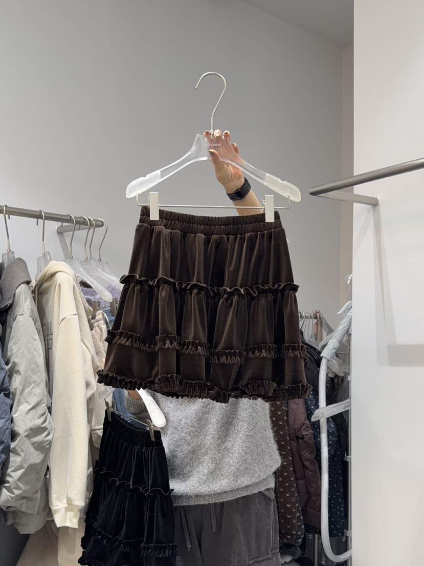 LOOKK東大門㊣代購女裝新品真品熱賣推薦25秋冬職業休閑短裙LOOKK短裙