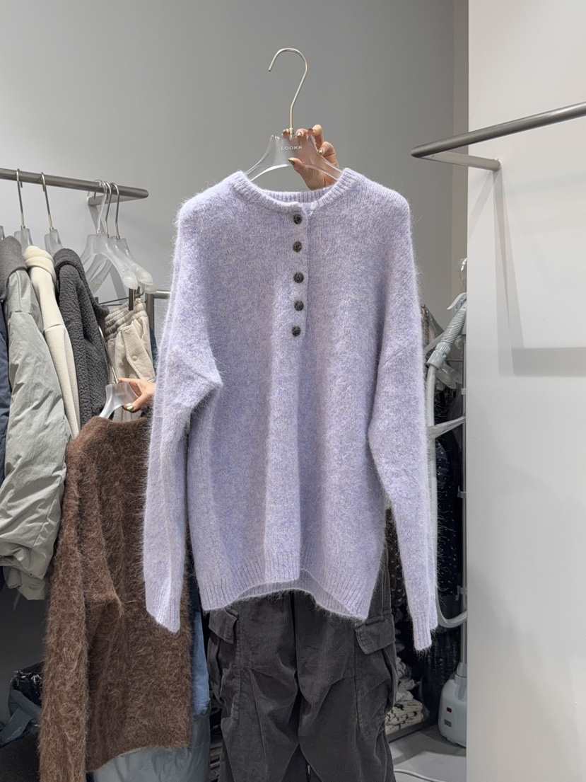 LOOKK東大門㊣代購女裝新款人氣推薦熱賣時尚25秋冬針織衫羊駝LOOKK針織衫