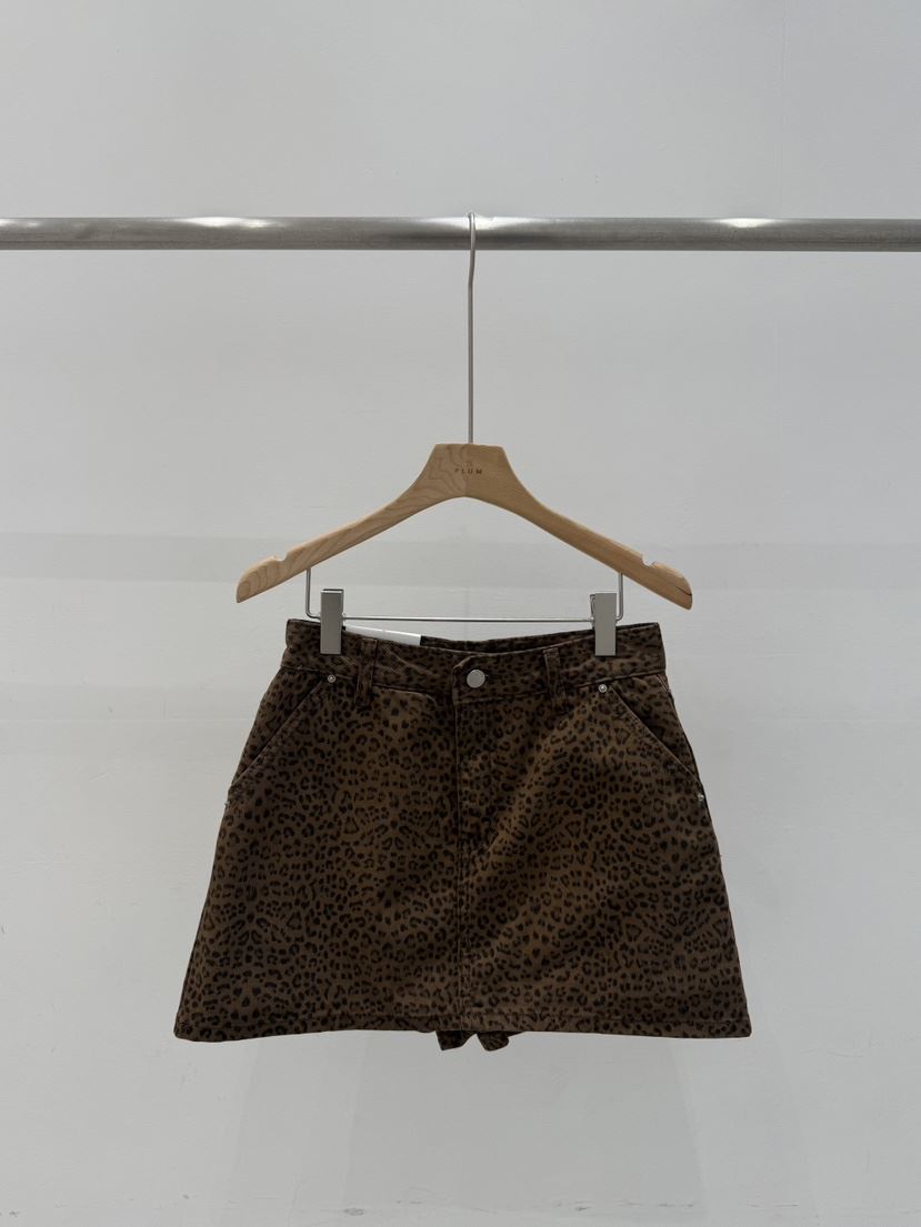 PLUM-q東大門㊣直郵女士新款推薦真品時尚休閑25秋冬職業裙褲PLUM裙褲