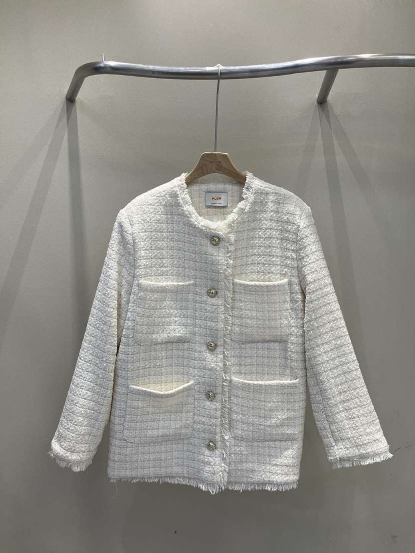 PLUM-q東大門㊣代購女士新品推薦熱賣職業休閑人氣中長款大衣PLUM中長款大衣