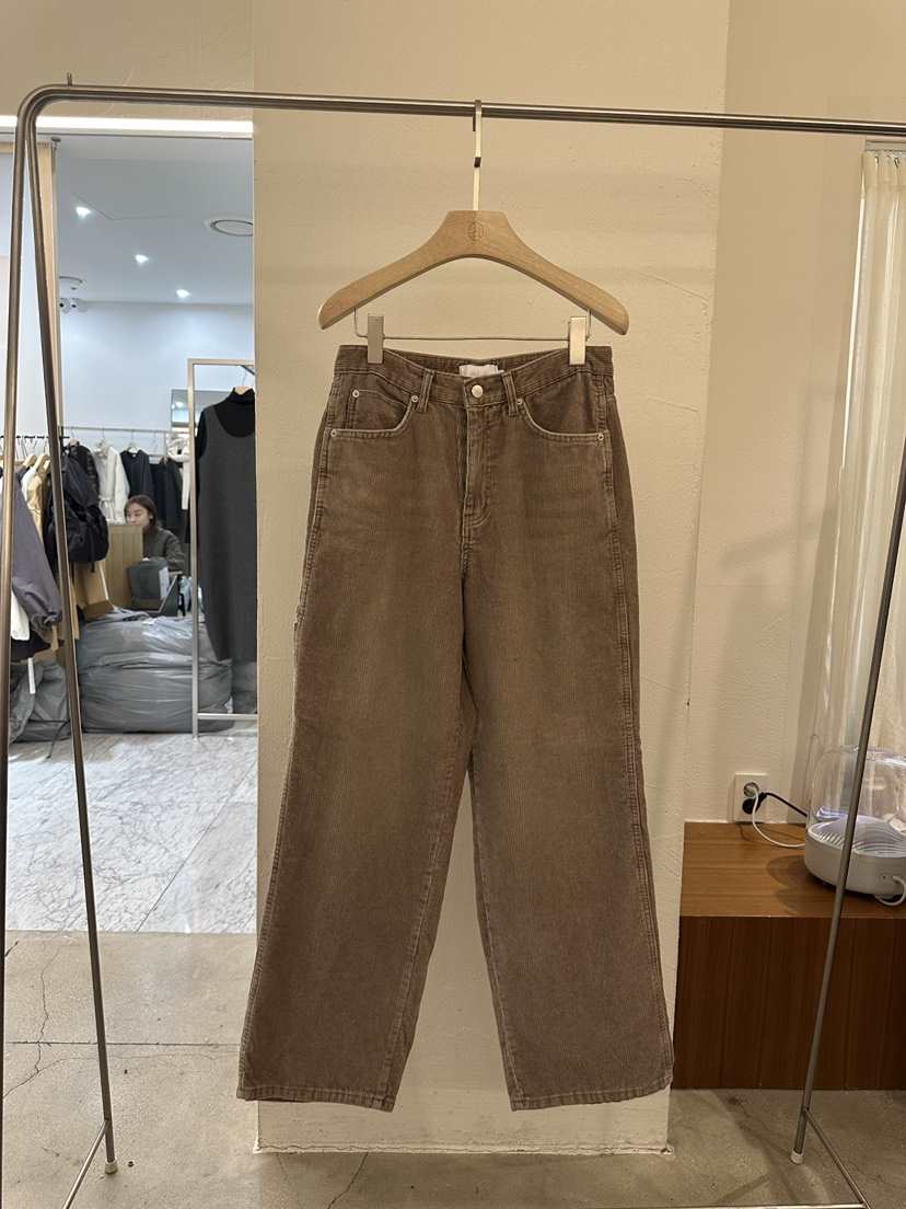 BPLAN韓國直郵㊣女士新品時尚人氣熱賣職業休閑牛仔褲燈芯絨BPLAN牛仔褲