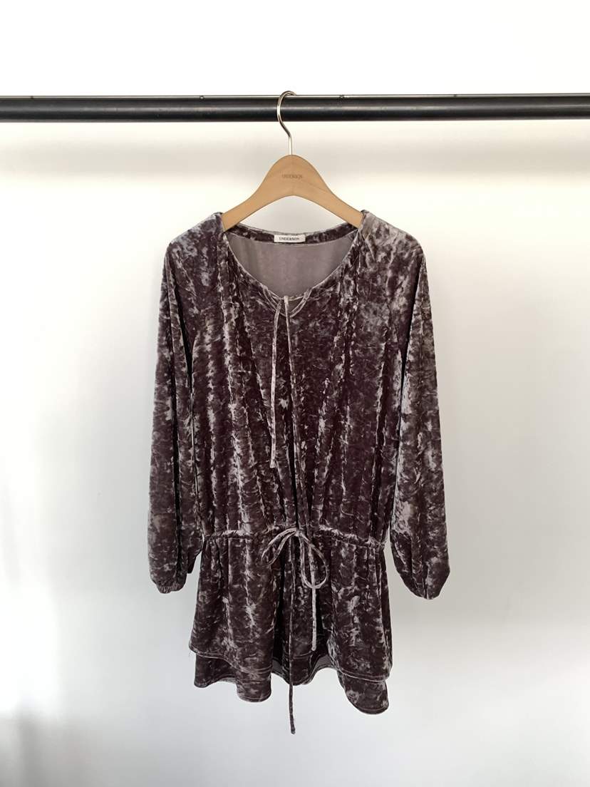 UNDERSON東大門㊣代購女裝新款職業熱賣時尚25秋冬推薦連衣裙UNDERSON連衣裙