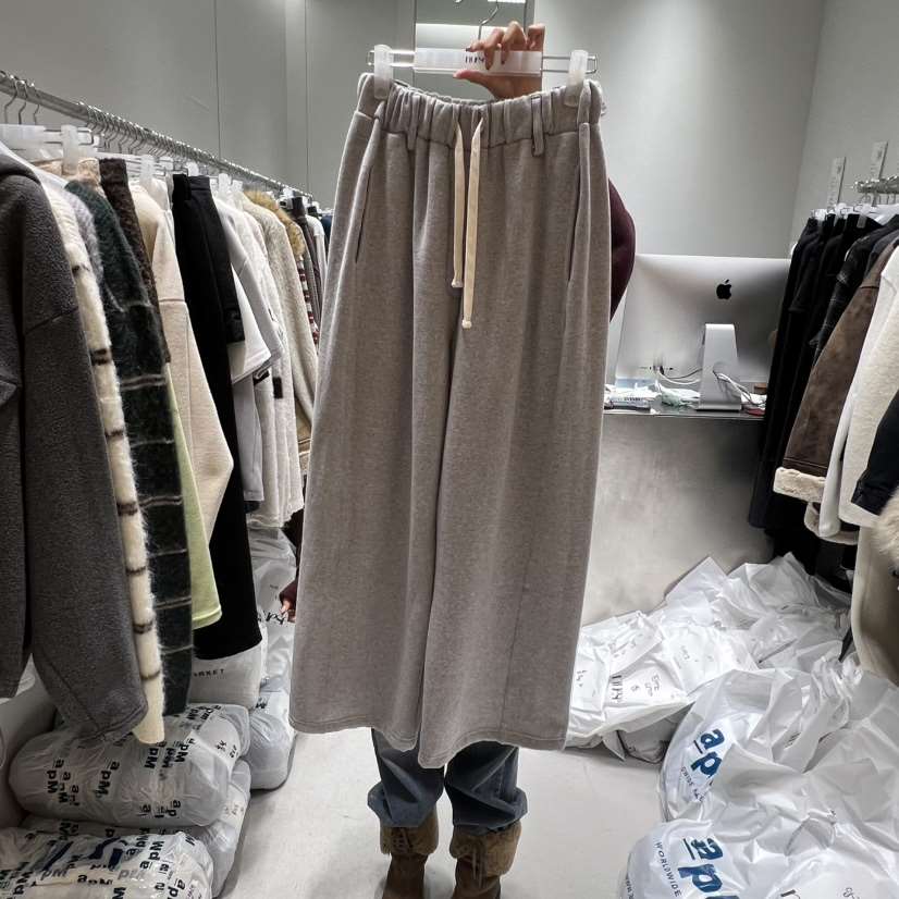 NUESE東大門㊣實拍女士新款熱賣休閑推薦時尚真品休閑褲加絨NUESE休閑褲