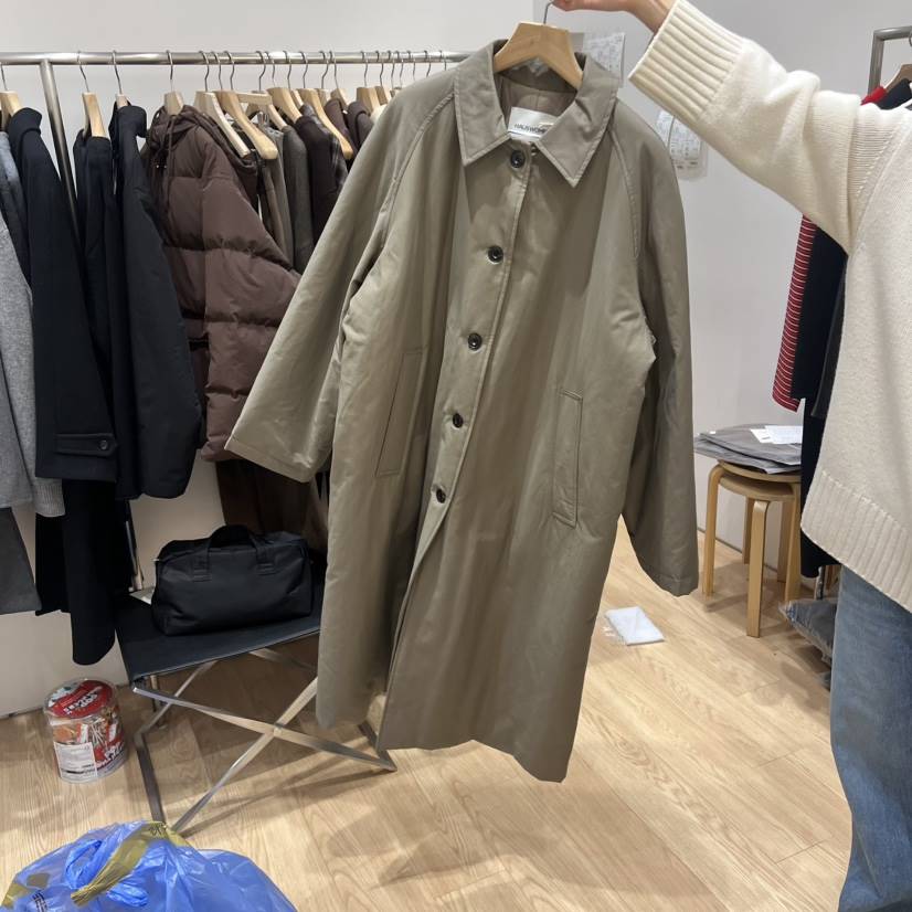 HAUS-A東大門㊣代購女士新品真品25秋冬休閑時尚人氣長款棉服HAUSWOMEN長款棉服
