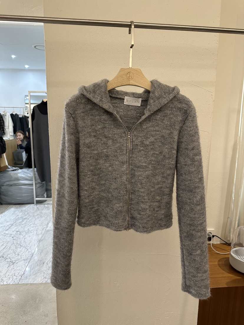 BPLAN韓國代購㊣女士新品熱賣人氣時尚休閑25秋冬夾克連帽拉鏈衫BPLAN夾克