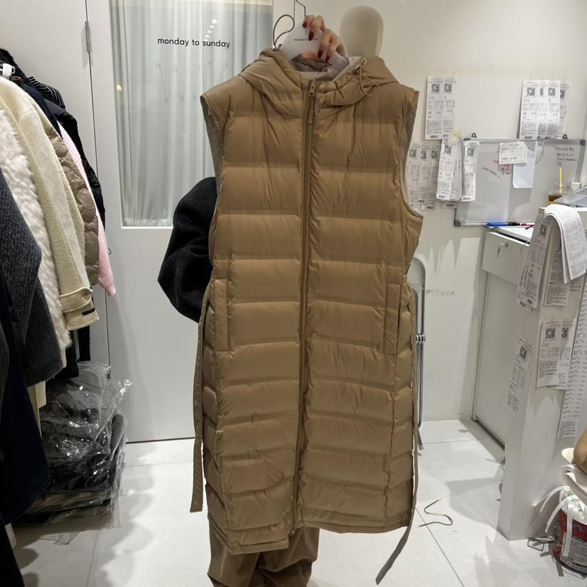 MONDAY TO SUNDAY東大門㊣代購女裝新款推薦長款羽絨服絨MONDAY TO SUNDAY長款羽絨服