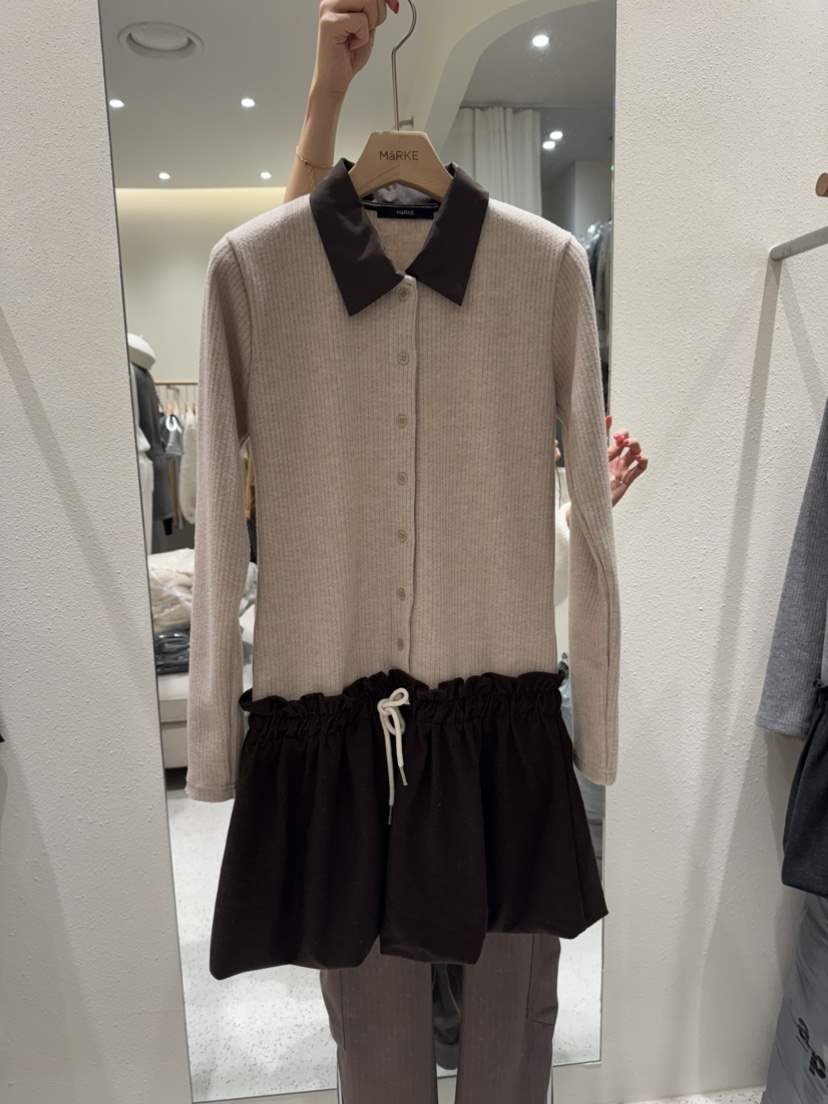 MARKE-P東大門㊣實拍女裝新品時尚人氣推薦熱賣職業連衣裙MARKE-P連衣裙