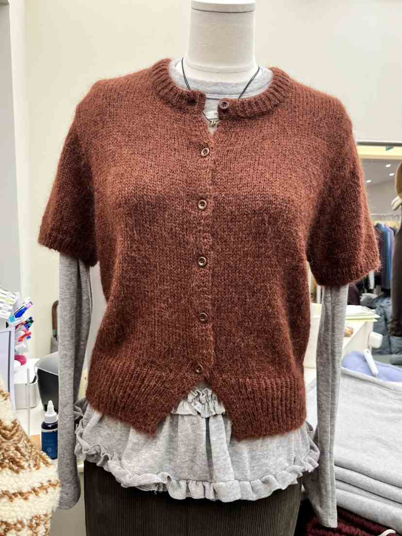 I MFACT韓國代購㊣女士新品推薦真品針織衫不含內搭馬海毛I MFACT針織衫