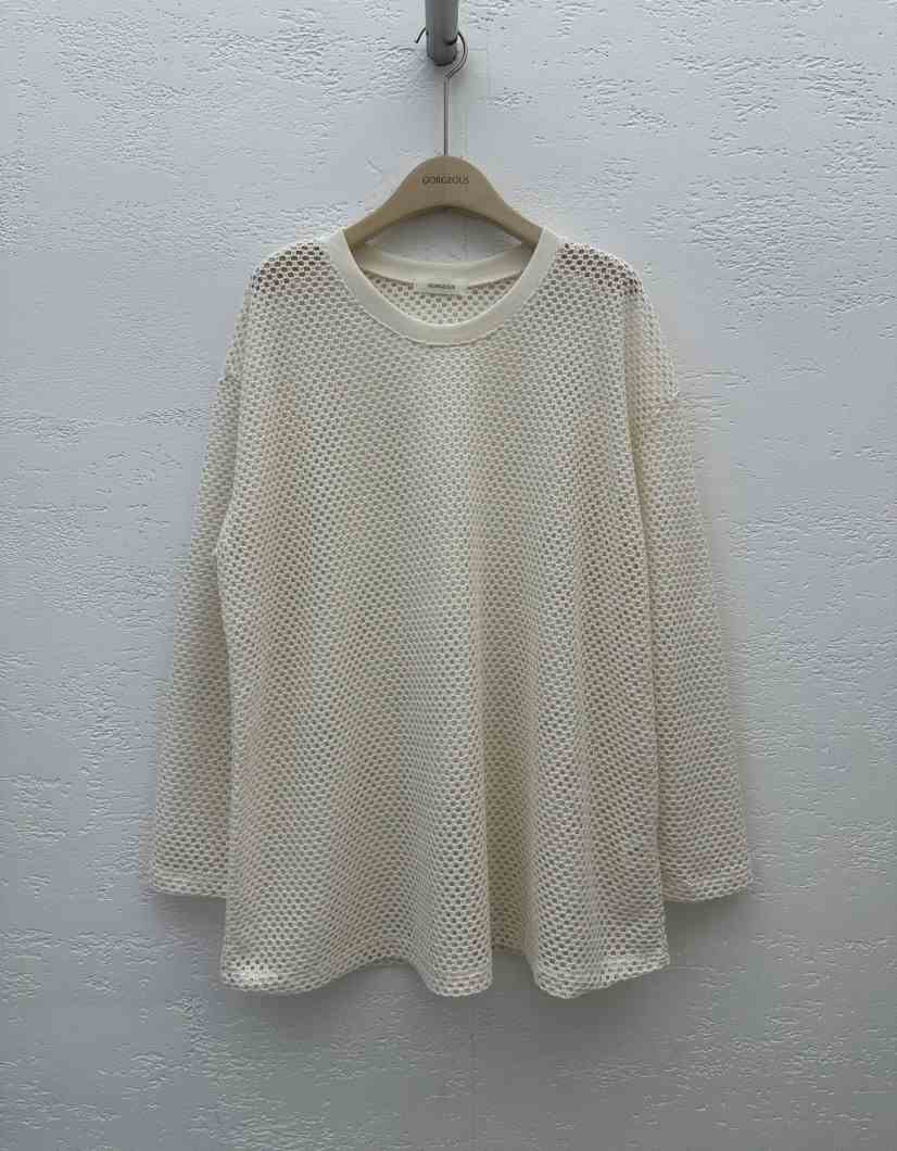 GORGEOUS東大門㊣實拍女士新品人氣時尚推薦長袖T恤棉質長款GORGEOUS長袖T恤