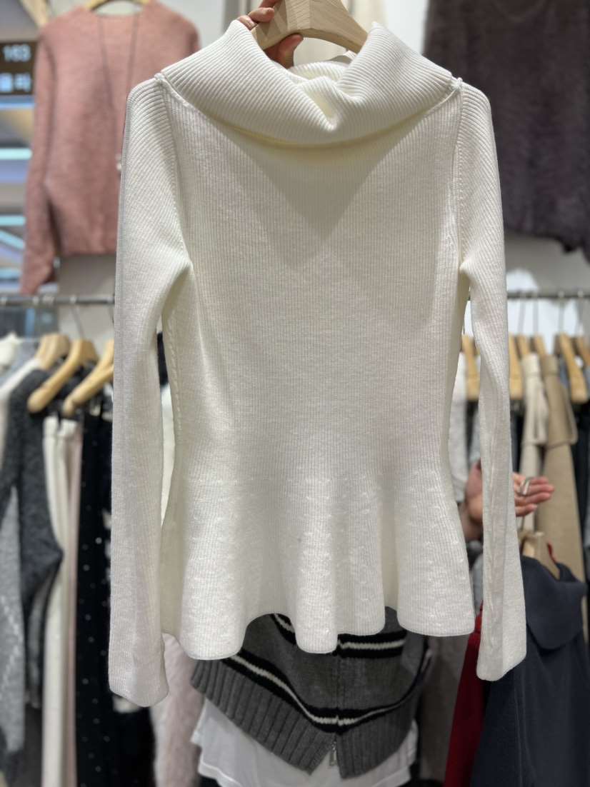 OLA韓國代購㊣女士新品推薦時尚熱賣人氣真品職業休閑針織衫mellor/OLA針織衫