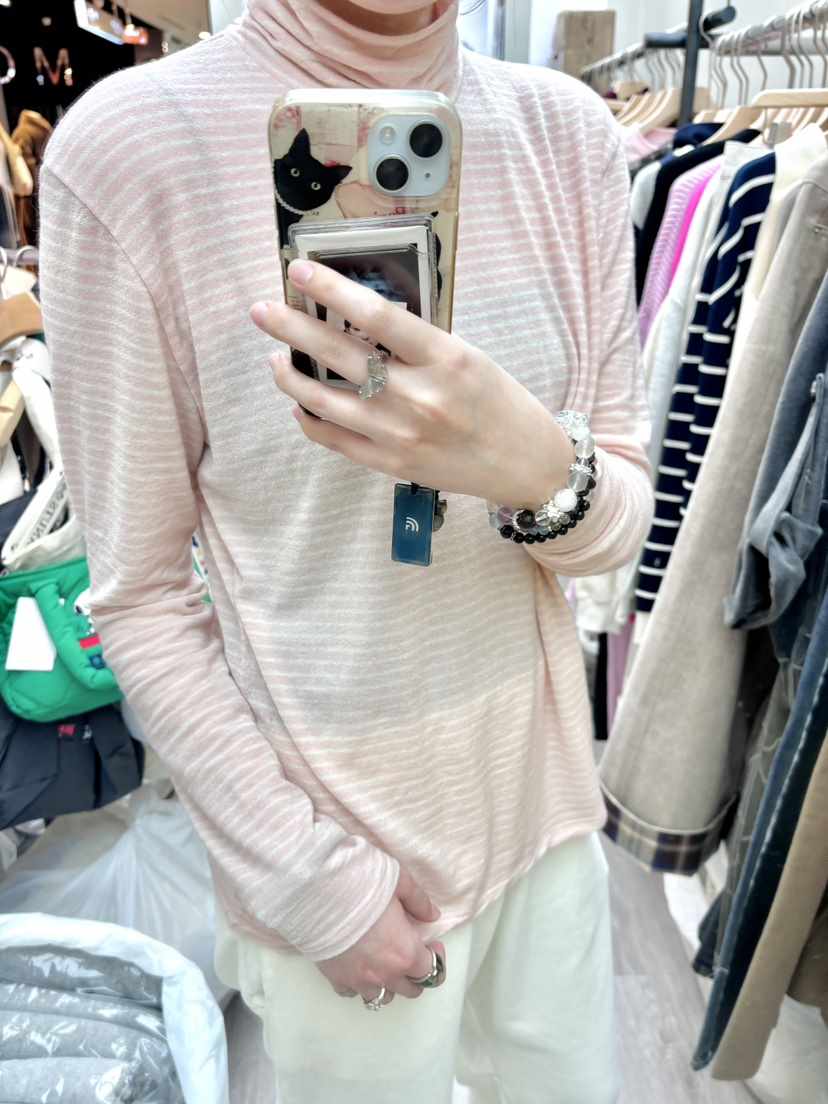 STICK WITH韓國代購㊣女士新品真品熱賣職業人氣25秋冬長袖T恤STICK WITH長袖T恤