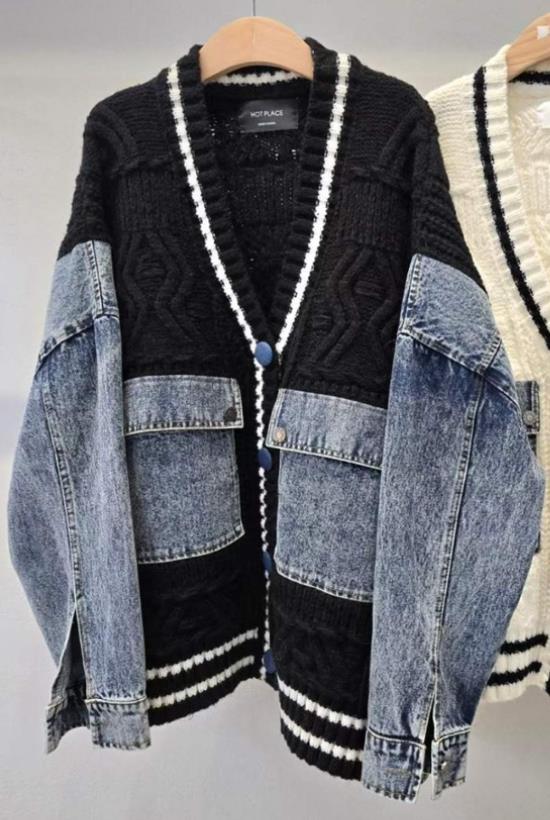 HOT PLACE東大門㊣代購女士新款25秋冬職業人氣熱賣夾克V領HOT PLACE_ISSUE/DREAM GIRIS夾克