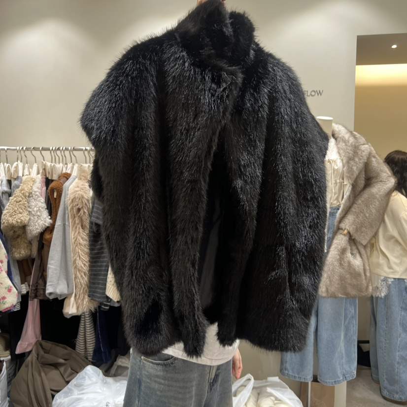 BY FLOW東大門㊣實拍女士新款人氣時尚25秋冬職業馬甲狐貍BY FLOW馬甲