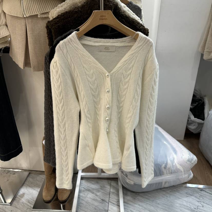 ABLESTUDIO東大門㊣代購女士新品25秋冬人氣推薦熱賣針織衫ABLESTUDIO針織衫