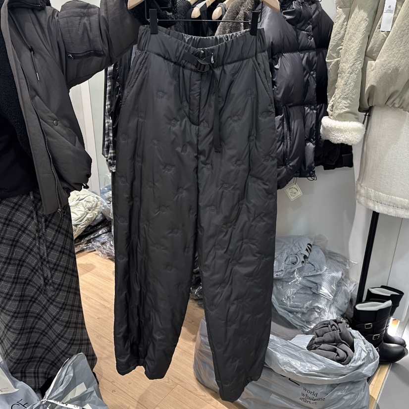 ORE-P韓國代購㊣女裝新品休閑人氣25秋冬時尚職業休閑褲填充ORE休閑褲