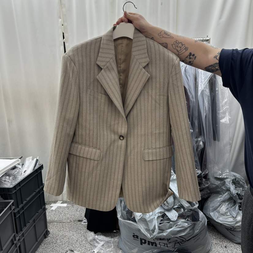 ONEBYTWO東大門㊣直郵女裝新款推薦職業時尚熱賣真品短款大衣ONE BY TWO短款大衣