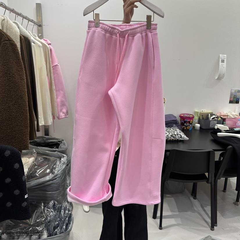 VISUAL SPACE東大門㊣代購女士新品職業時尚休閑褲加絨抓絨VISUAL SPACE休閑褲