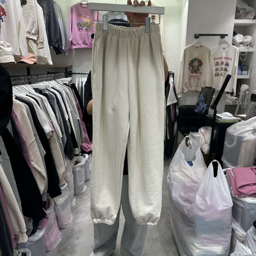 EVE韓國代購㊣女裝新品推薦休閑真品人氣職業時尚休閑褲加絨EVE休閑褲