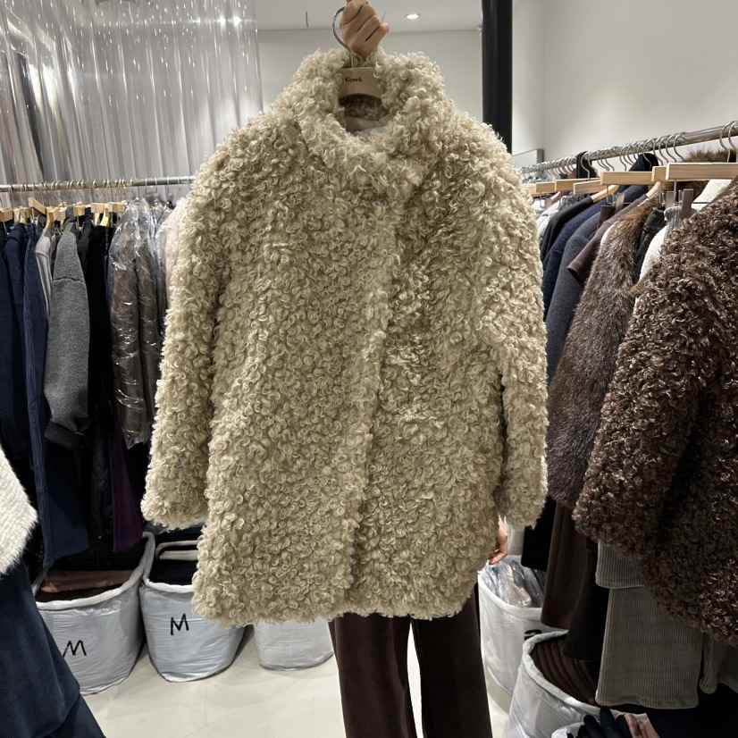 GREEK韓國直郵㊣女裝新品推薦時尚人氣熱賣休閑25秋冬短款大衣GREEK短款大衣