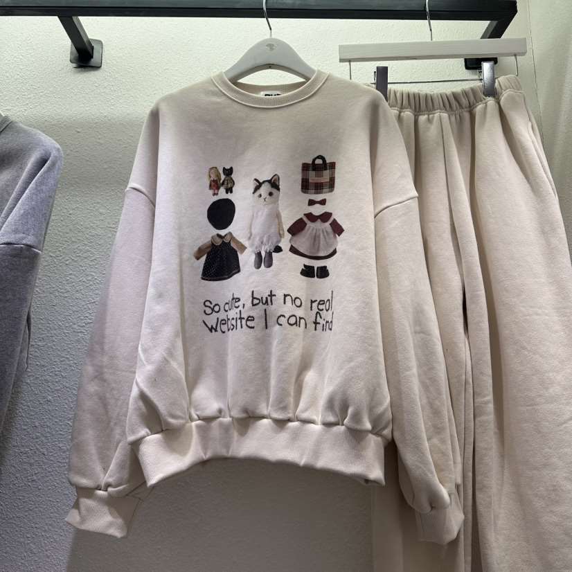 EVE韓國代購㊣女裝新品休閑真品推薦人氣熱賣職業25秋冬衛衣加絨EVE衛衣