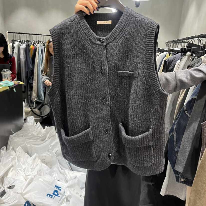 TUG東大門㊣實拍女士新品休閑時尚熱賣人氣真品25秋冬推薦馬甲TUG馬甲