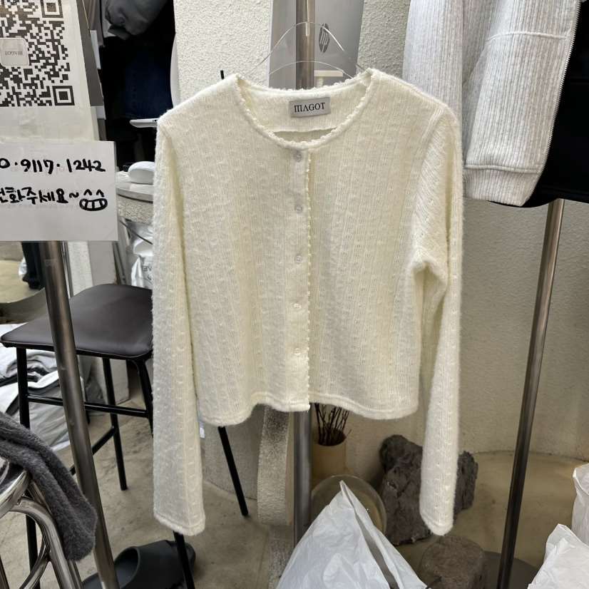 MAGOT東大門㊣直郵女士新品推薦職業休閑時尚人氣真品針織衫IIIΛGOT/MAGOT針織衫