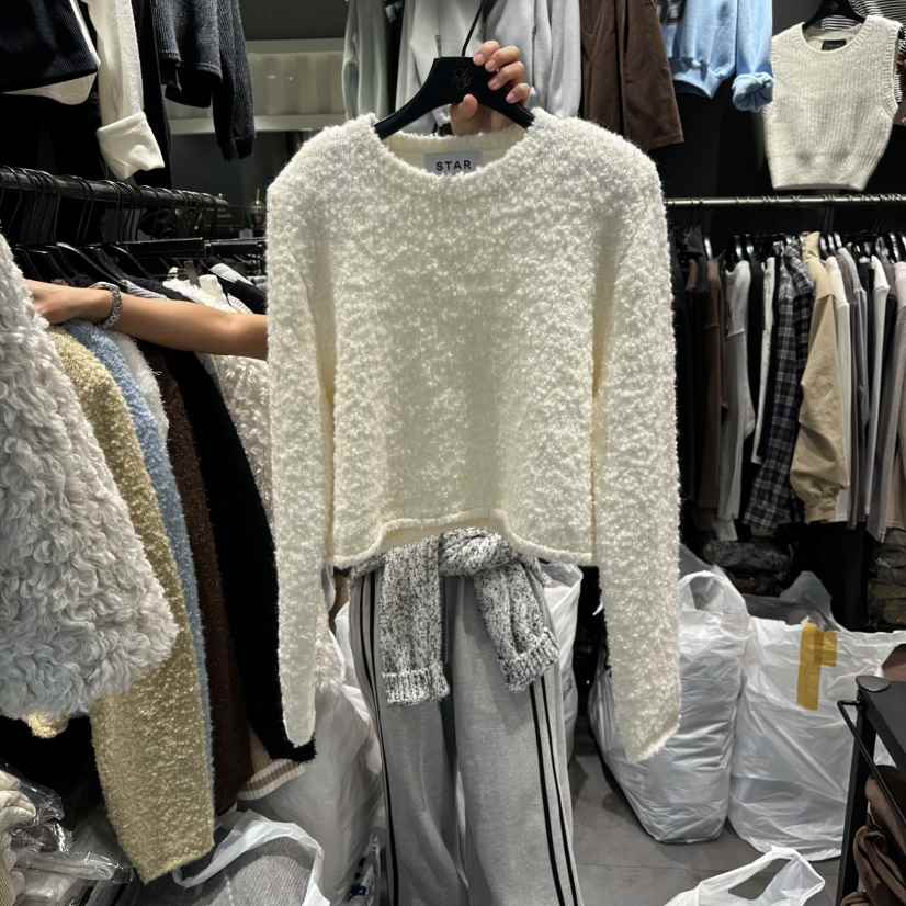 LONE STAR韓國直郵㊣女裝新款人氣職業休閑推薦熱賣針織衫LONE STAR針織衫