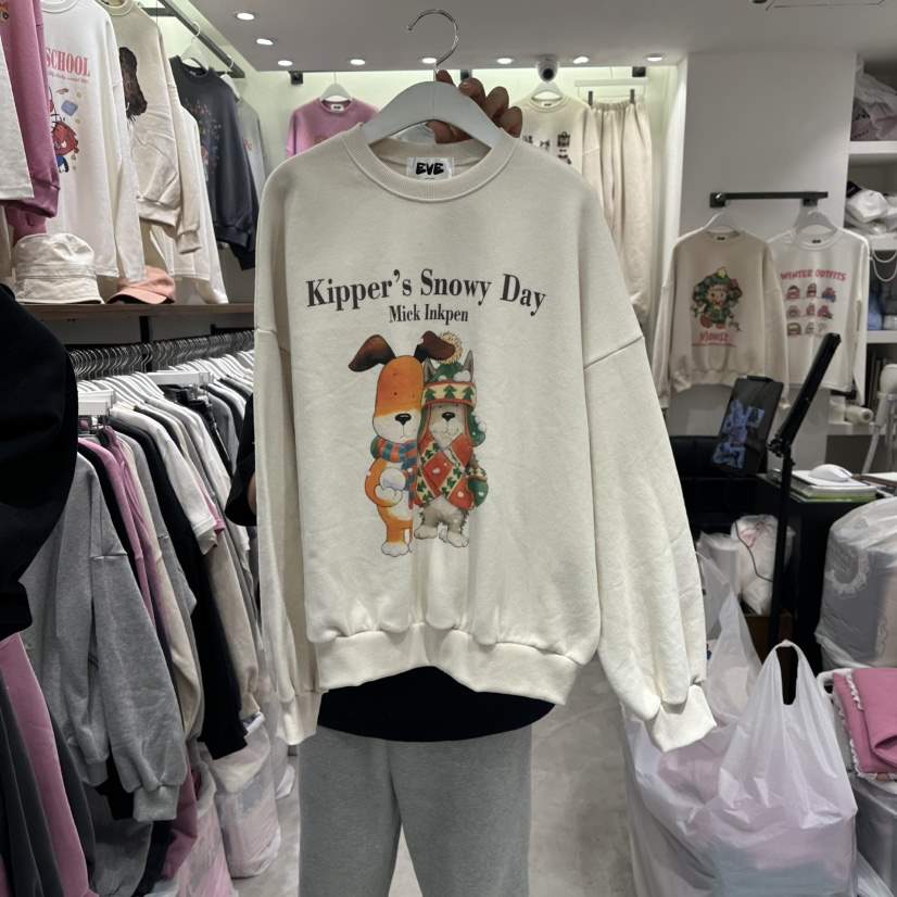 EVE東大門㊣直郵女士新款25秋冬推薦熱賣休閑人氣職業衛衣加絨EVE衛衣