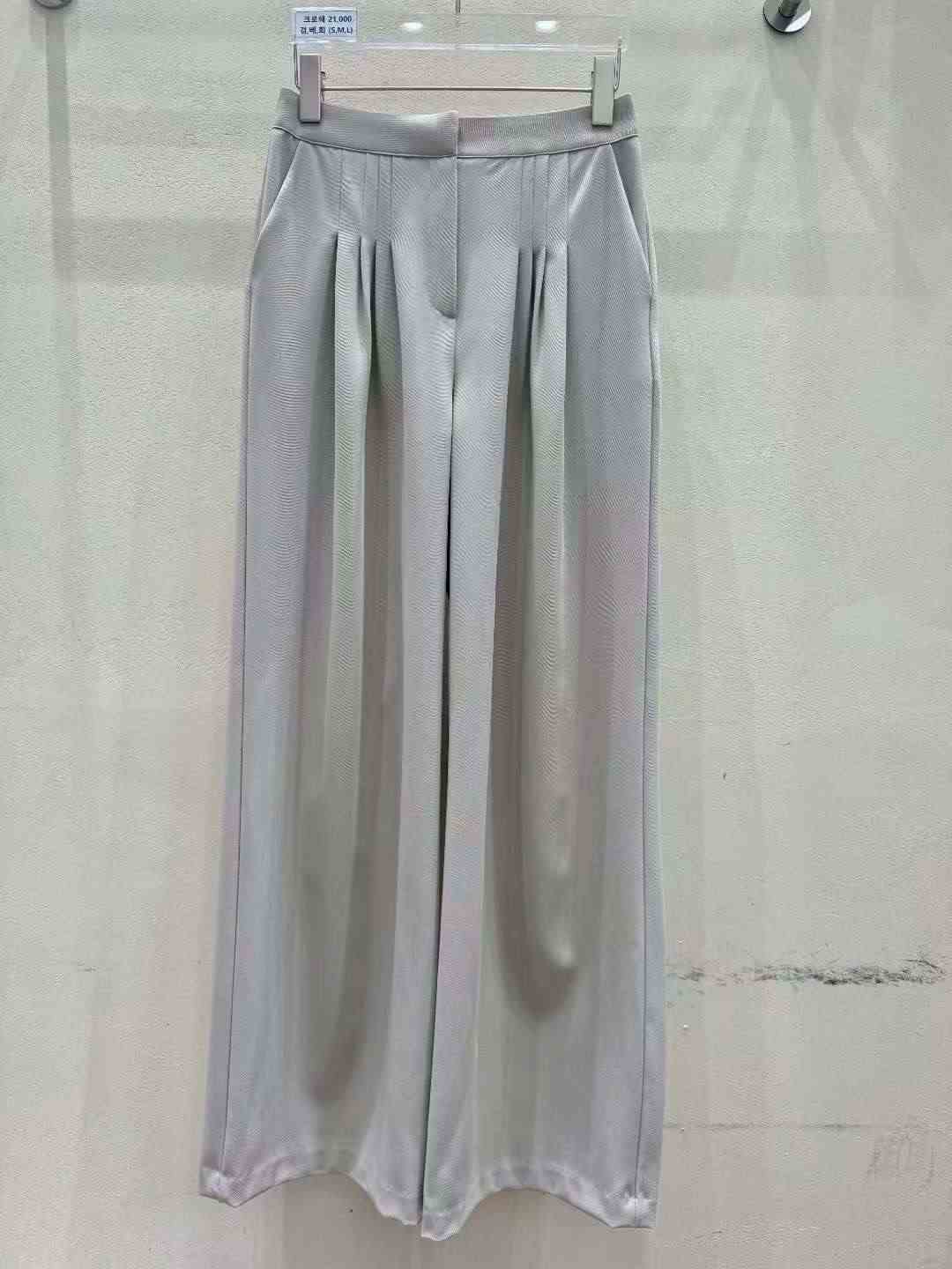 MONOPOLY-모노폴리-T東大門㊣實拍女裝新款25秋冬休閑褲鉤針編織MONO_POLY休閑褲