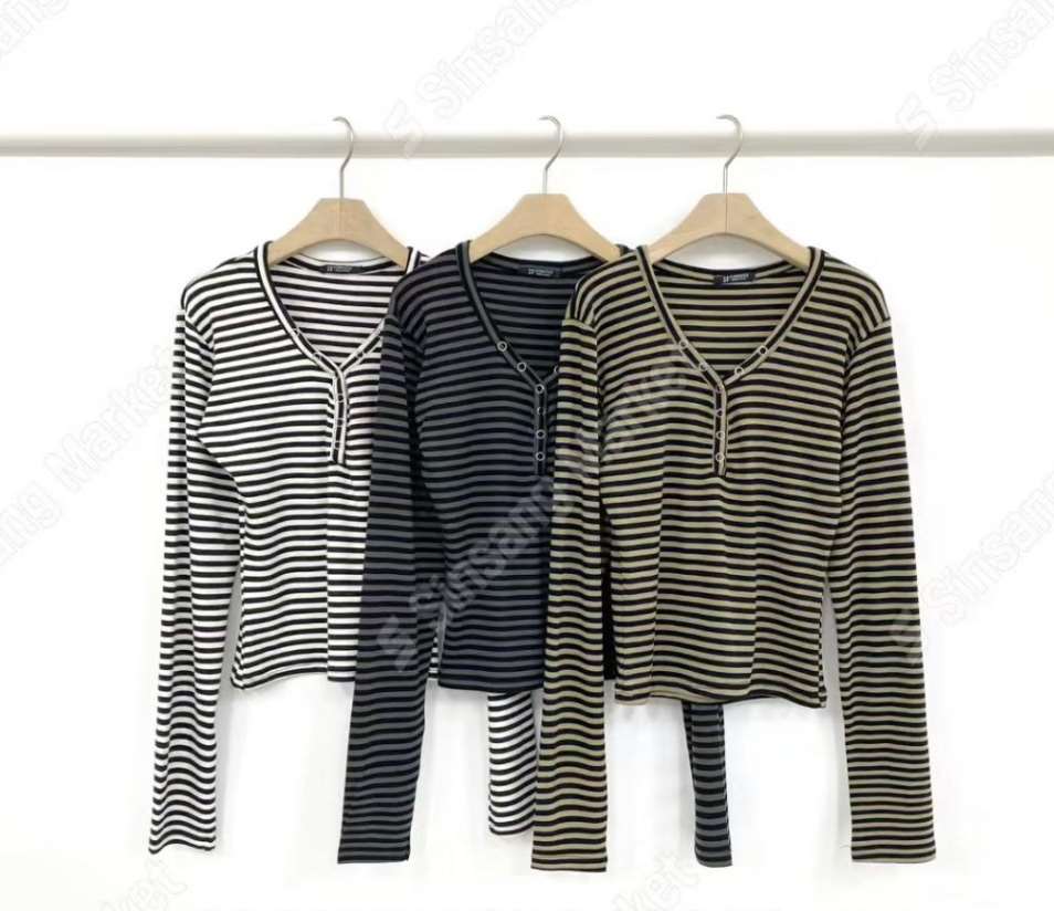 OZBRIDGE 오즈브릿지東大門㊣直郵女士新款推薦長袖T恤修身寬松OZBRIDGE 오즈브릿지長袖T恤