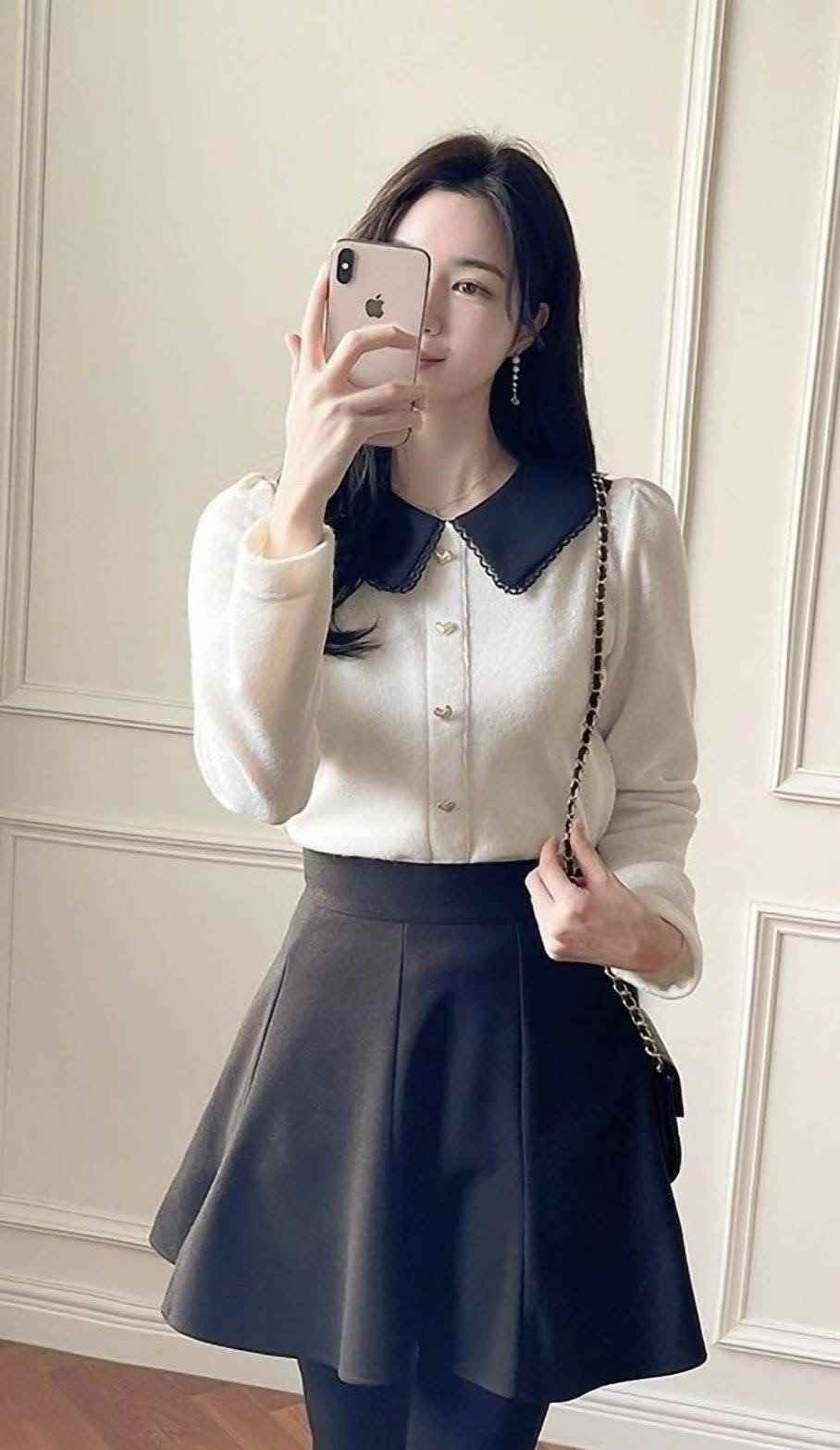 OLIVIA東大門㊣代購女士新品時尚推薦人氣真品休閑襯衫蕾絲衫OLIVIA襯衫/蕾絲衫