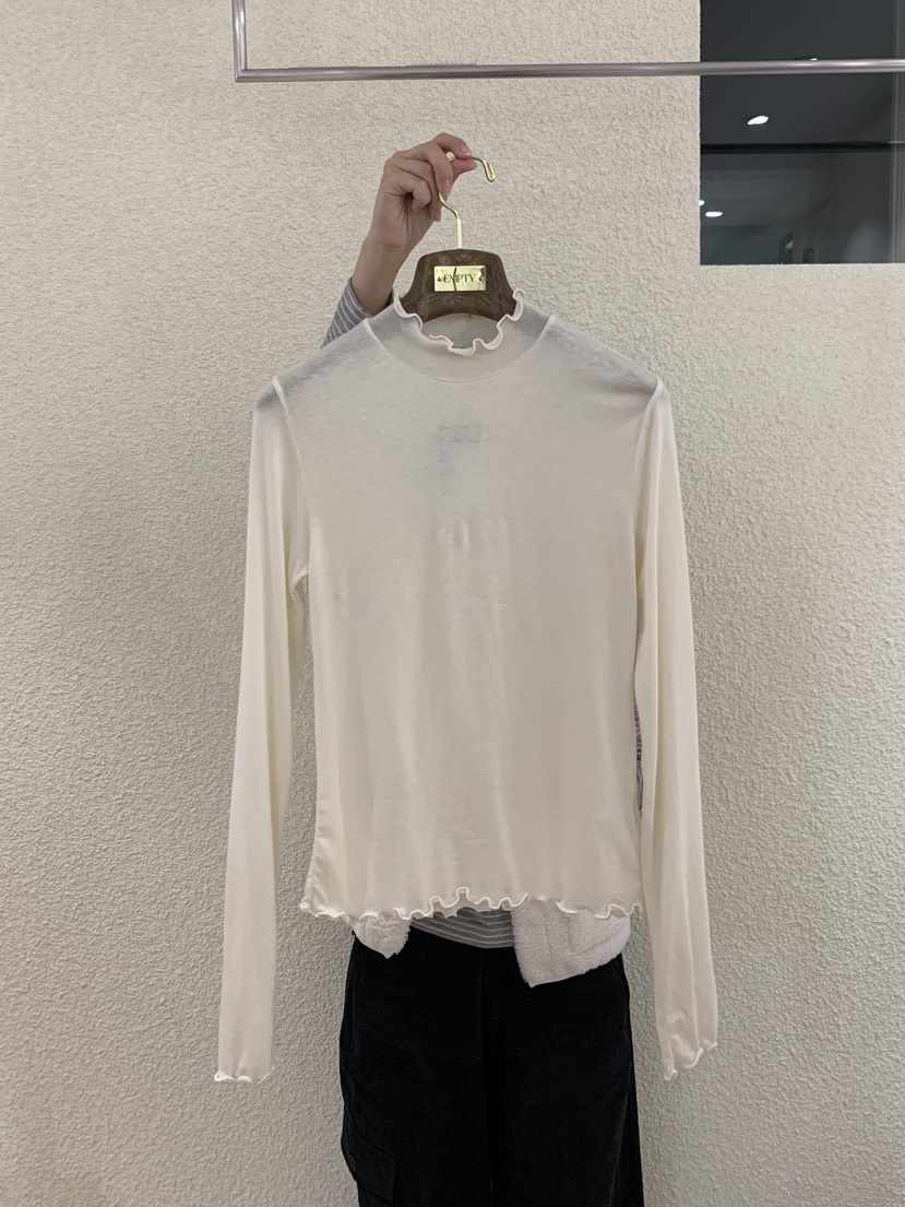 EMPTY東大門㊣直郵女裝新品職業時尚休閑熱賣人氣25秋冬長袖T恤EMPTY長袖T恤