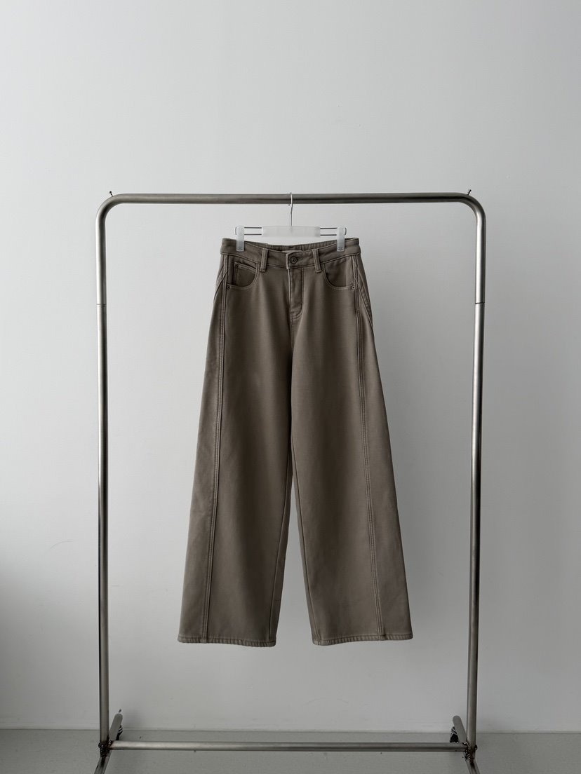 RIVER RAIN韓國代購㊣女裝新款熱賣25秋冬職業推薦人氣休閑褲RIVER RAIN休閑褲