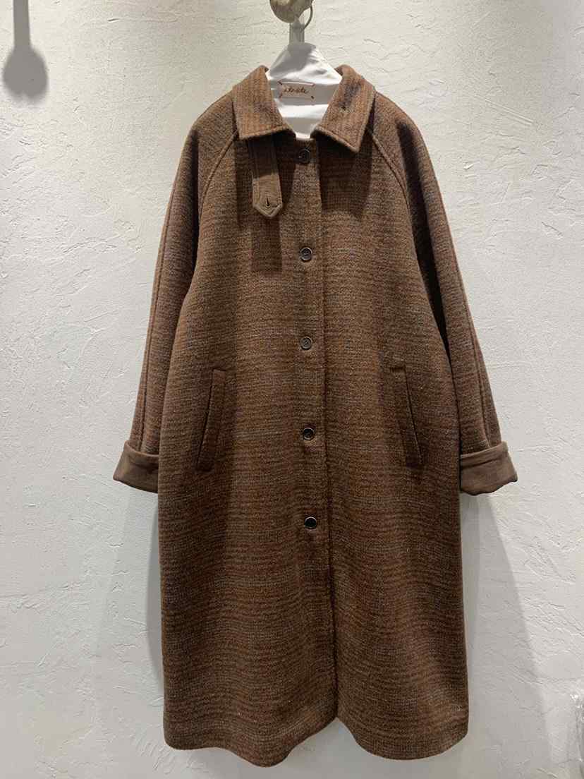 AT NOTE東大門㊣實拍女士新款職業熱賣時尚中長款大衣格子AT NOTE中長款大衣