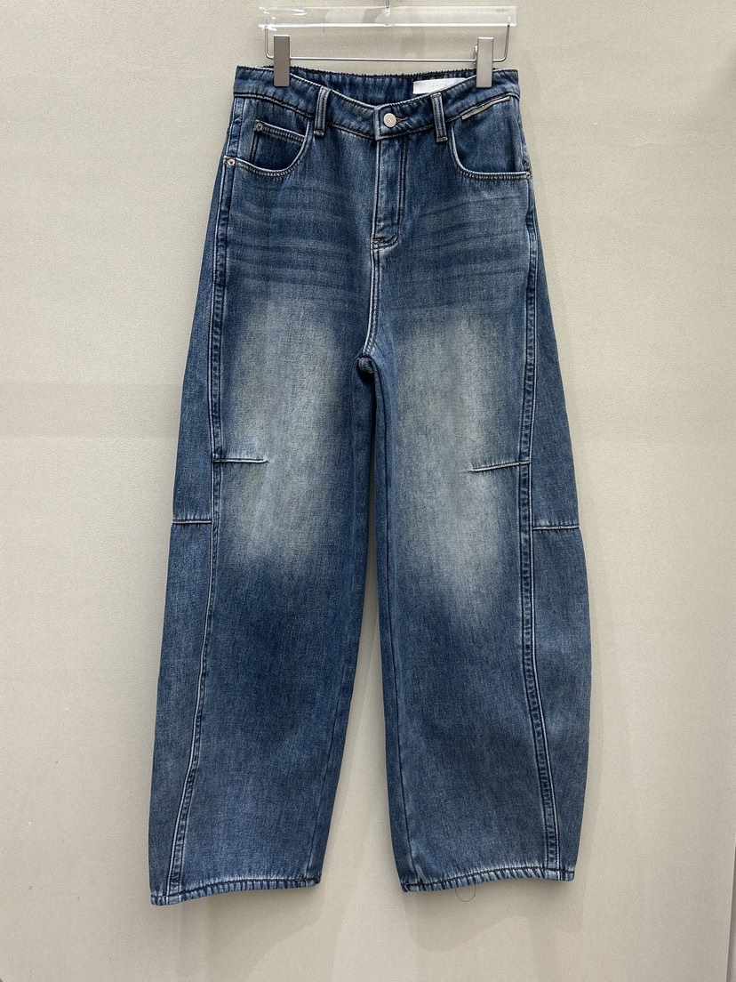 LATTE-P東大門㊣直郵女裝新品推薦25秋冬真品牛仔褲加絨羊毛LATTE-P牛仔褲