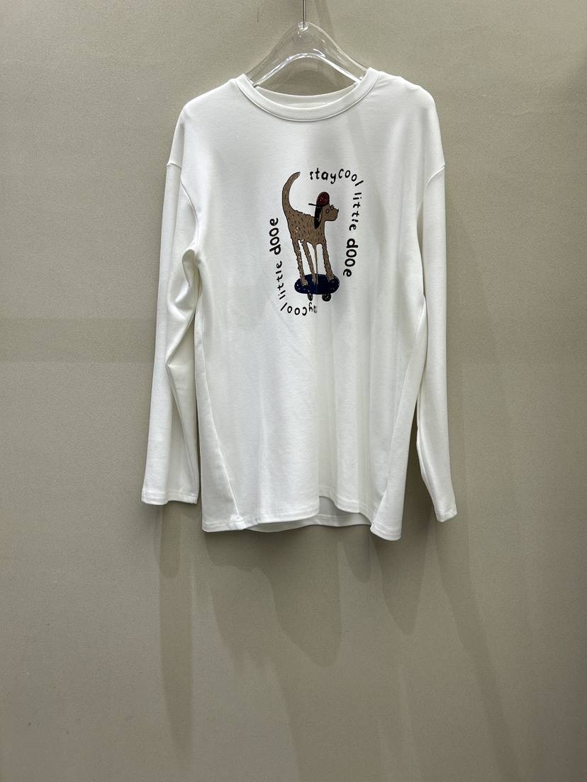 LATTE-P東大門㊣實拍女士新款時尚人氣真品推薦休閑長袖T恤LATTE-P長袖T恤