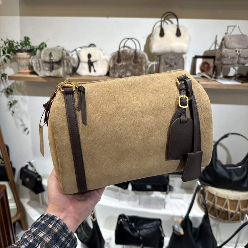 DEAR M韓國代購㊣女裝新品時尚熱賣25秋冬單肩斜跨包有長肩帶DEAR M單肩/斜跨包